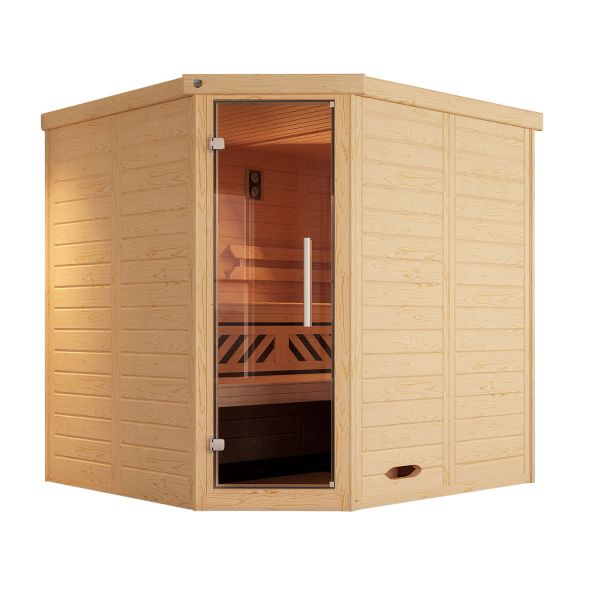 Weka Design Sauna KEMI Eck 1 GT