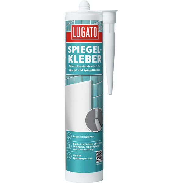 LUGATO Spiegelkleber Transparent 310 g