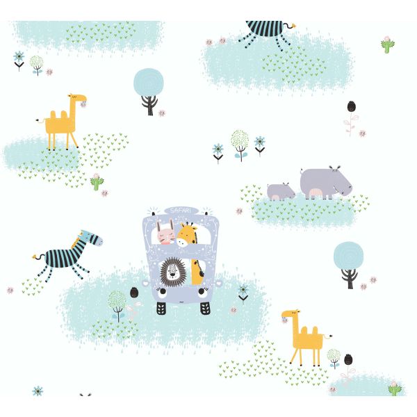 A.S. Création Kindertapete "Little Love" Vlies Tiermotive 381141