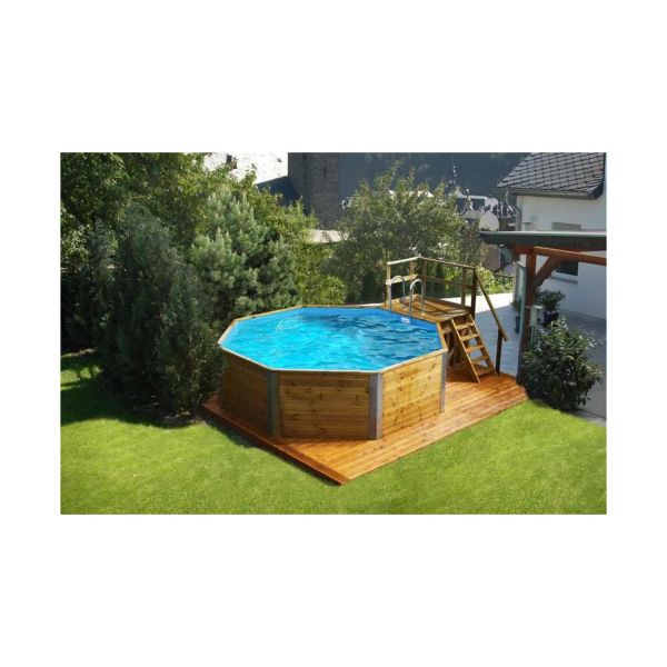 Weka Massivholzpool 593 B Gr.1| "Alles dabei"| inkl. Technik SanDoppelfensterilteranlage Medium und