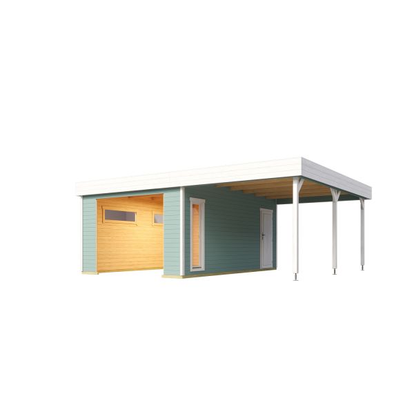 Lasita Maja Garage Bahamas Gletschergrün 540x670 cm