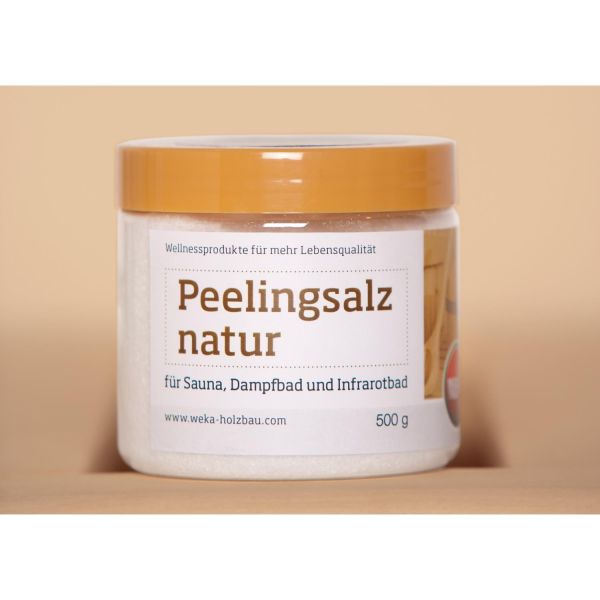 Weka Sauna Zubehör Peelingsalz 500 g natur