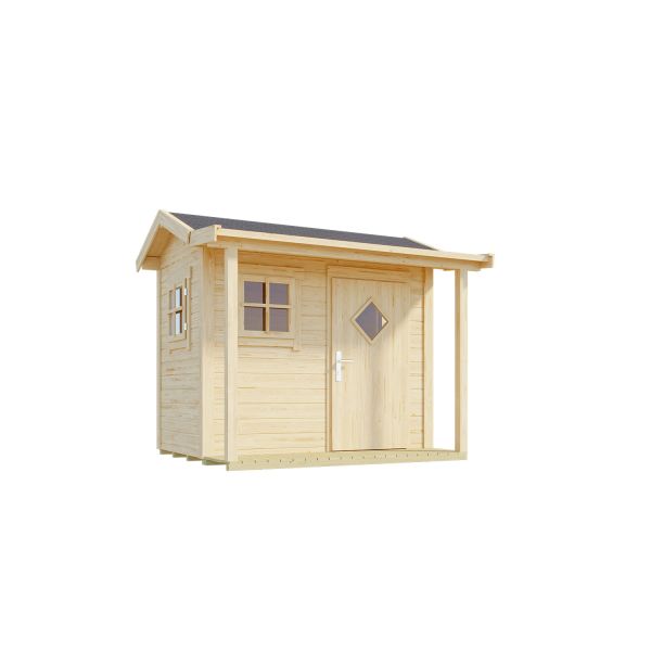 Lasita Maja Kinderspielhaus Pingo Naturbelassen 200x120 cm