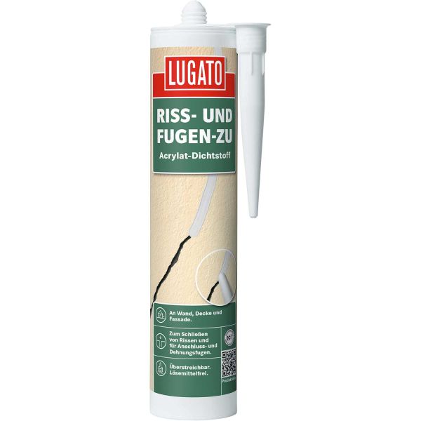 LUGATO Riss- Und Fugen-Zu 310 ml weiß