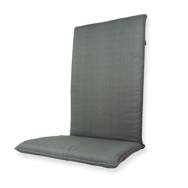 Nordje Gartenmöbelauflage Hochlehner grey 120x50x5cm