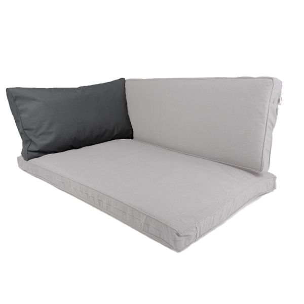 Nordje Comfort Lehnenkissen Grau 73x40 cm