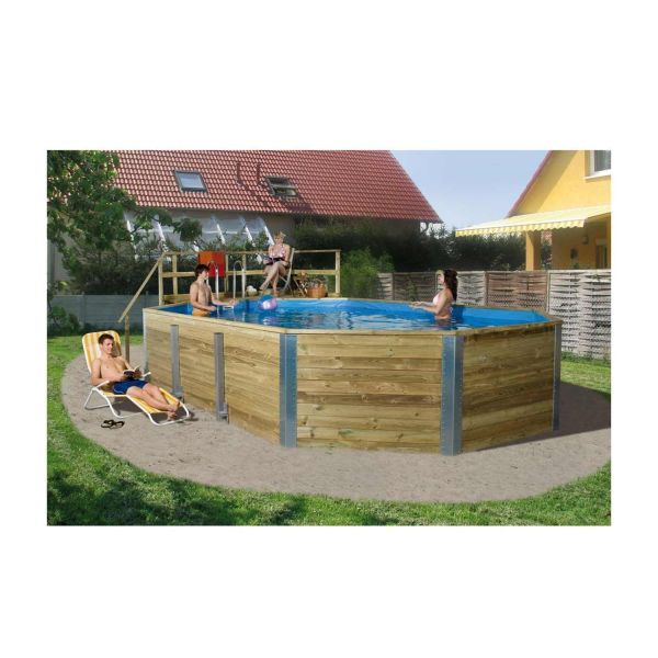 Weka Massivholzpool 594 A | Spars | Einzeltür | 850x376x116 cm