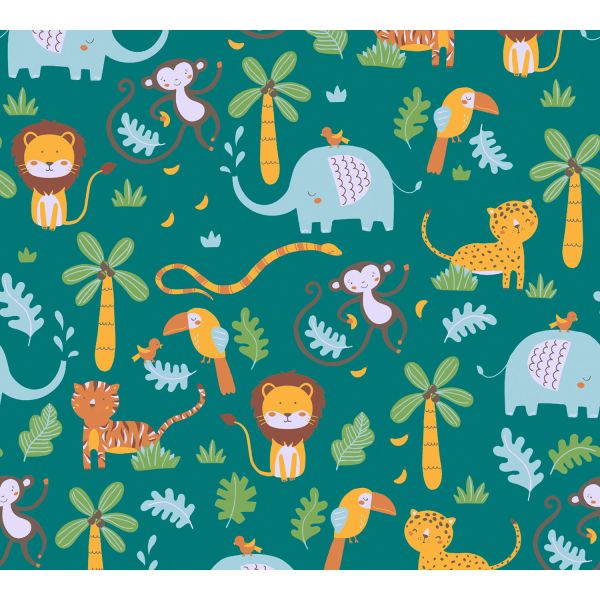 A.S. Création Kindertapete "Little Love" Vlies Dschungelmotive 381151