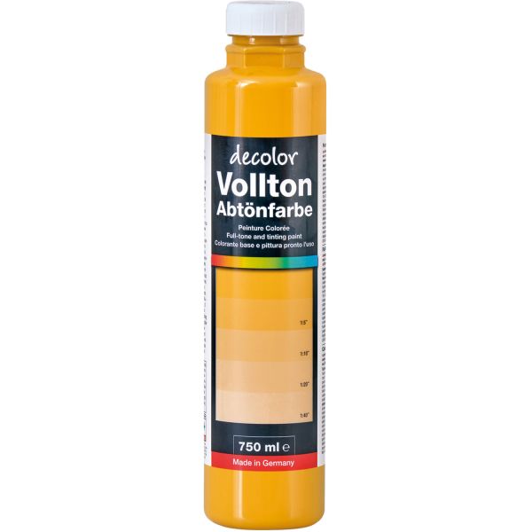 FIXcolor Abtönfarbe Goldocker 750 ml