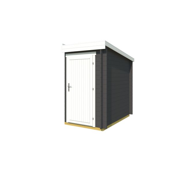 Lasita Maja Anbauschrank Carbongrau 120x200 cm