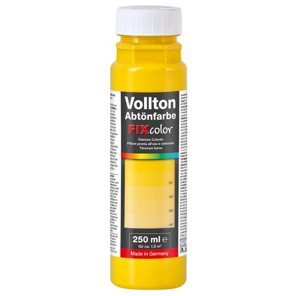 FIXcolor Abtönfarbe Sonnengelb 250 ml