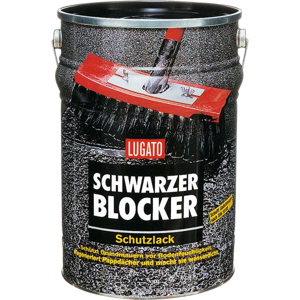 LUGATO Schwarzer Blocker Schutzlack 0,75 l