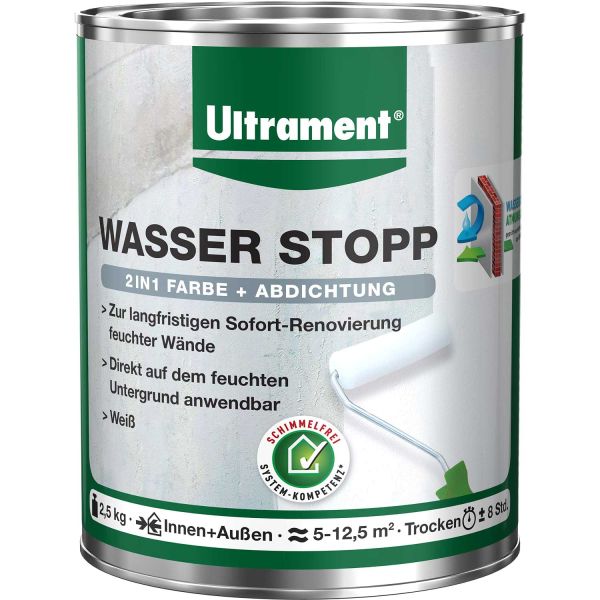 Ultrament Wasser Stopp 2,5 kg