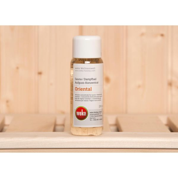 Weka Sauna Aufguss Konzentrat Oriental 250ml Dampfbad Duft Wellness Entspannung