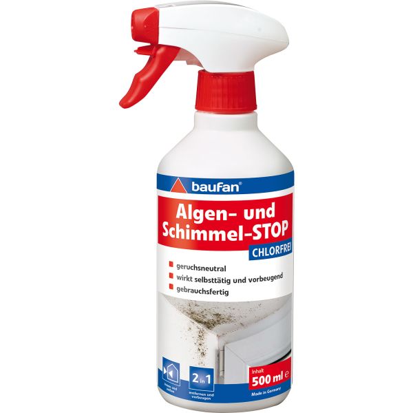 baufan Algen- und Schimmel-STOP 500 ml