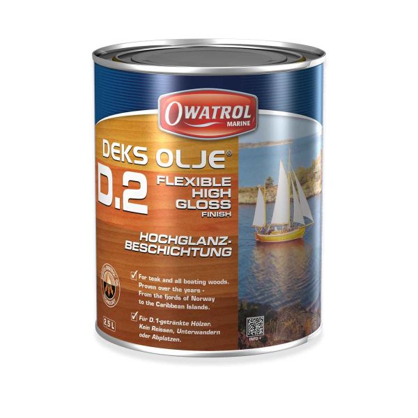 Owatrol D2 hochglanz-Klarlack-Öl 2,5L