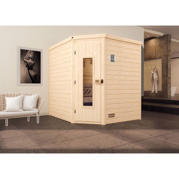 Weka Massivholzsauna TURKU 2 HT