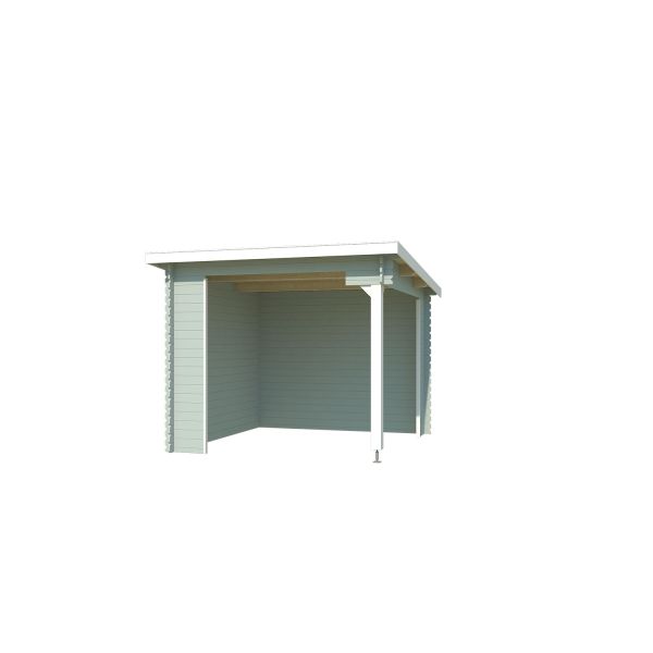 Lasita Maja Unterstand Lounge Buffalo 275 Gletschergrün 275x275 cm