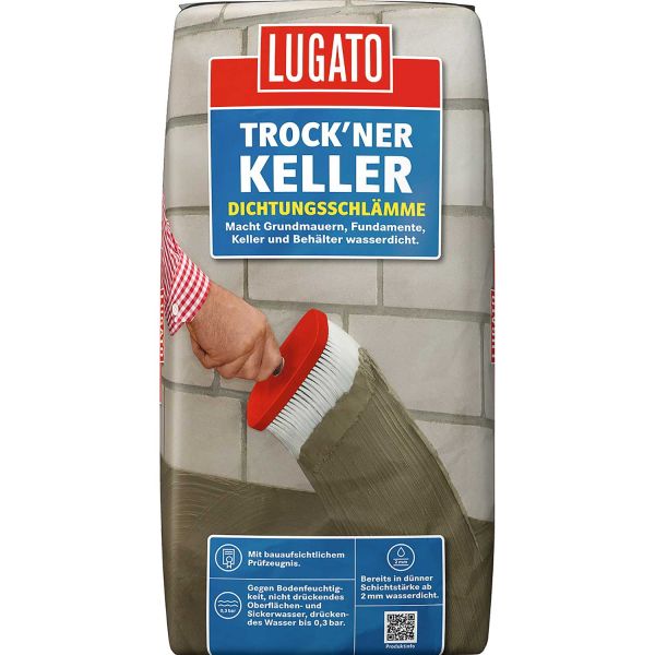 LUGATO Trock'ner Keller Dichtungsschlämme 25 kg