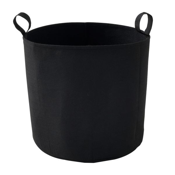Nordje Pflanztasche schwarz Ø 40 cm