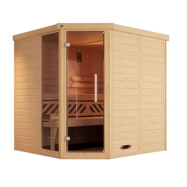 Weka Design Sauna KEMI Eck 1 GTF