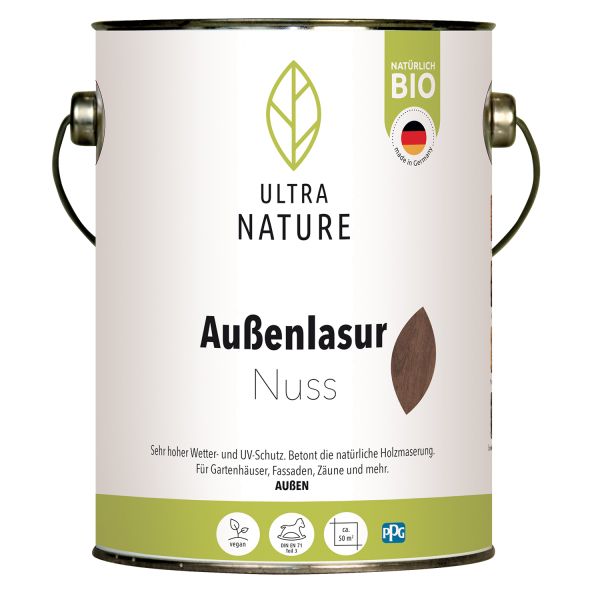 Ultra Nature Außenlasur Nuss 2,5l