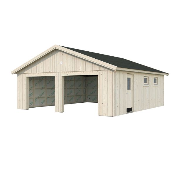 Palmako Garage Andre 44,7 m² ohne Tor natur