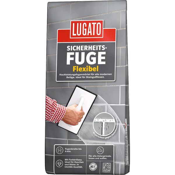 LUGATO Sicherheitsfuge Flexibel 1 kg bahamabeige
