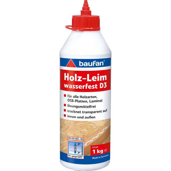 baufan Holzleim D3 1 kg